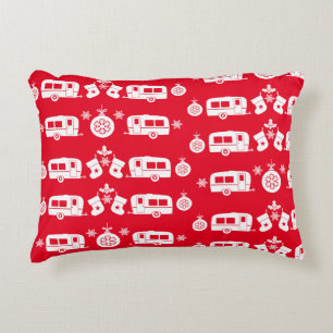 キャラバンハッピークリスマスキャンプ アクセントクッション