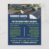 キャラバンパークホリデーパーク広告ズ チラシ (正面)