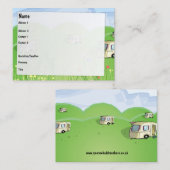 キャラバンパーク 名刺 (正面/裏面)