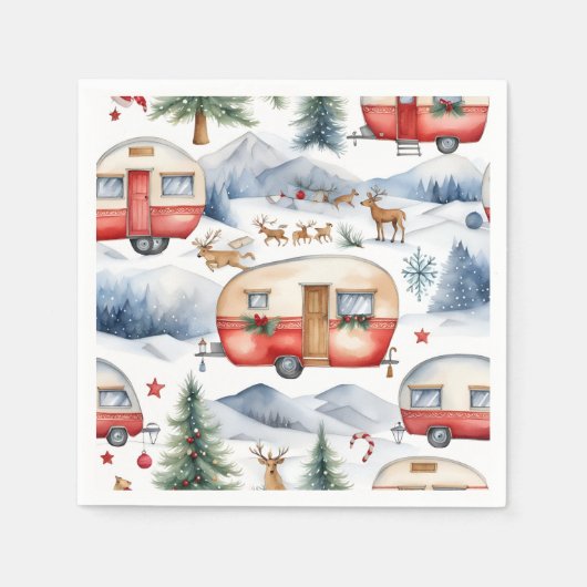 キャラバンフェアヤテール スタンダードカクテルナプキン (正面)