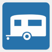 キャラバンロードサインシール スクエアシール (正面)