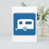 キャラバンロードサイン招待状 招待状 (スタンド正面)