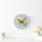 キャラバン失ったサマーホリデイ ラウンド壁時計 (ホーム)