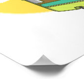 キャラバン失ったレト60年代スタイル ポスター (角)