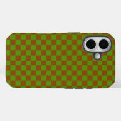 キャラメルアップルの市松模様 Case-Mate iPhoneケース (裏面 (横))