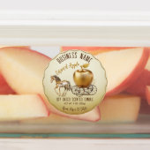 キャラメルアップル ラベル (貼付)