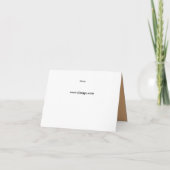 キャラメルエレガントベージュ金ゴールド誕生日パーティー折り畳み 招待状 (裏面)