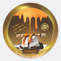 キャラメルカスタムラベル
