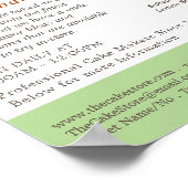 キャラメルケーキ，カカリー，ケーキストア広告ズ ポスター (角)