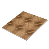 キャラメルスワール抽象芸術タイル タイル (側面)