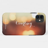 キャラメルボケiPhone Case-Mate iPhoneケース (裏面(横))