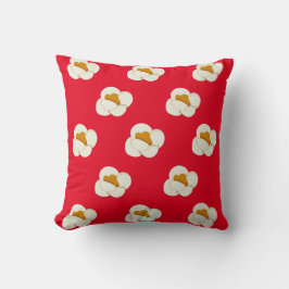 キャラメルポップコーンパターン クッション