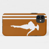 キャラメルモダンストライプファッションシルエット Case-Mate iPhoneケース (裏面(横))