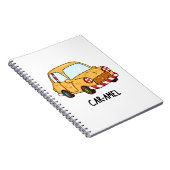 キャラメル ファニー キャンディー カー パン ノートブック (右側)