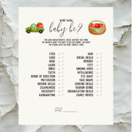 キャラメルApple – レッド誰がベビーになる？ゲーム