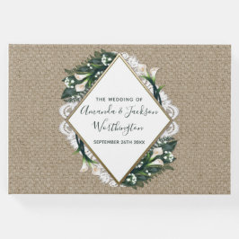 キャラリリーブラップ&レース結婚ズゲストブック ゲストブック