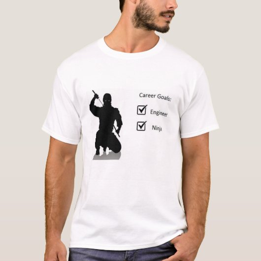 キャリアのゴール Tシャツ (正面)