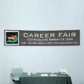 キャリアの公平でカスタマイズ可能な旗の印 横断幕 (トレードショー)