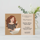 キャリアの女性 招待状 (スタンド正面)