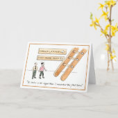 キャリアの梯子 カード (黄色い花)