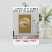 "キャリアを高める：ステップアップ、輝き、Pを取得 (スタンド正面)