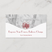 キャリアコーチ会社の従業員名刺 ロイヤリティカード (正面)