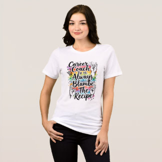 キャリアコーチ - おもしろい"コーチのヒント" トライブレンドTシャツ