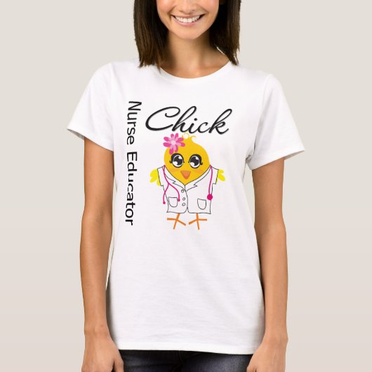 キャリアナースシック – ナース教育者 Tシャツ (正面)
