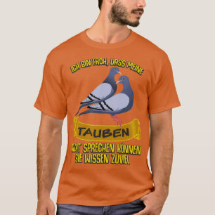 キャリアハトのジョウハト愛好家ハト Tシャツ