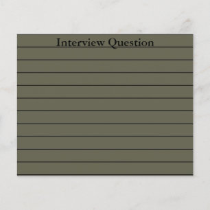 キャリア準備フラッシュカード