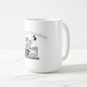 キャリア – 生物学先生 コーヒーマグカップ (正面右)