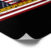 キャリアUSS独立Cv-62退役軍人デイファーザー ポスター (角)