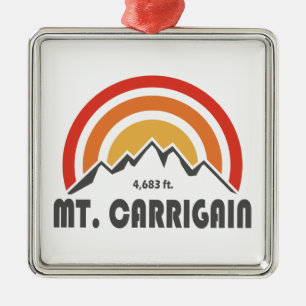 キャリゲイン山 ニューハンプシャー州 メタルオーナメント