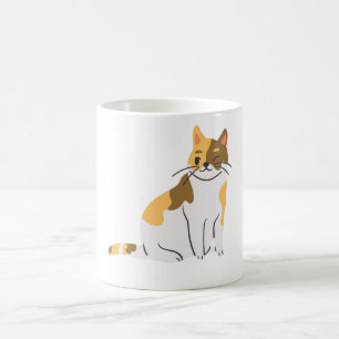 キャリコエッセンシャル,カリコポートレート,キュートキャットT コーヒーマグカップ