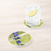 キャリス・ビーダン・フラワー・抽象芸術印象派 コースター (側面)