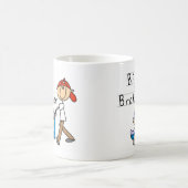 キャリッジお兄さんのTシャツおよびギフト コーヒーマグカップ (中央)