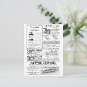 キャリッジとその他の広告 ポストカード (スタンド正面)