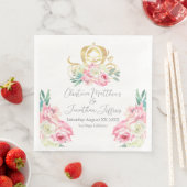 キャリッジとピンクの花おとぎ結婚話 (インサイチュ)