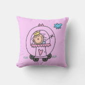 キャリッジのプリンセス クッション (正面)