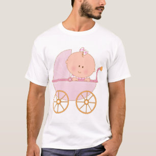 キャリッジの女の赤ちゃん Tシャツ