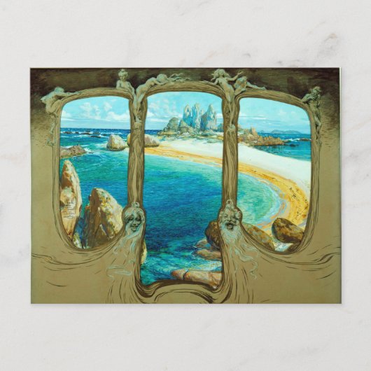 キャリッジウィンドウからのビュー ポストカード (正面)