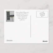 キャリッジハウスシアターホームオブスタジオプレイズ ポストカード (裏面)