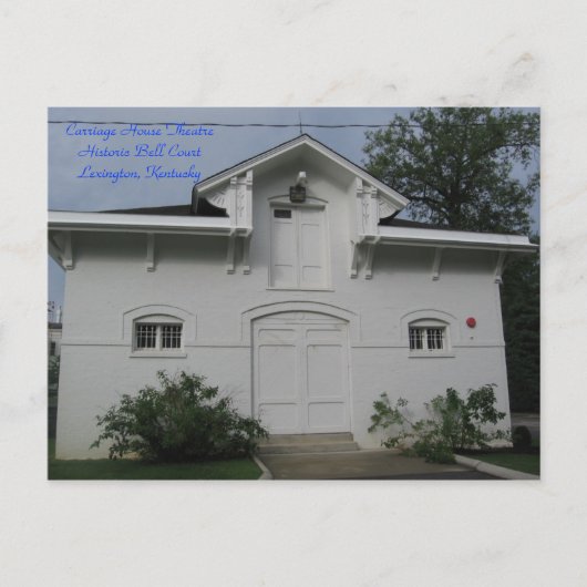 キャリッジハウスシアターホームオブスタジオプレイズ ポストカード (正面)