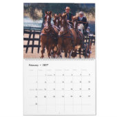 キャリッジ駆動 カレンダー (2月 2027)