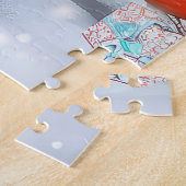 キャリバリーキングウィンターワンダーランドクリスマスジョイ ジグソーパズル (側面)