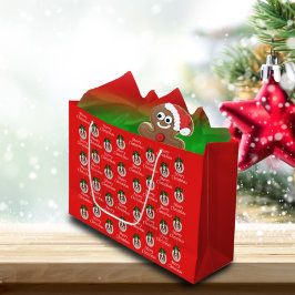 キャリバリーキングシャルルメリークリスマス抱き枕 ラージペーパーバッグ