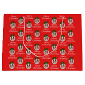 キャリバリーキングシャルルメリークリスマス抱き枕 ラージペーパーバッグ (正面)