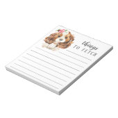 キャリバリーキングチャールズスパニエル犬が取ってくる物々 ノートパッド (回転)