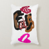 キャリバリーキングチャールズ可愛い アクセントクッション (正面(垂直))