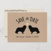 キャリバリーキングチャールズ結婚式デートを保存 案内ポストカード (正面/裏面)